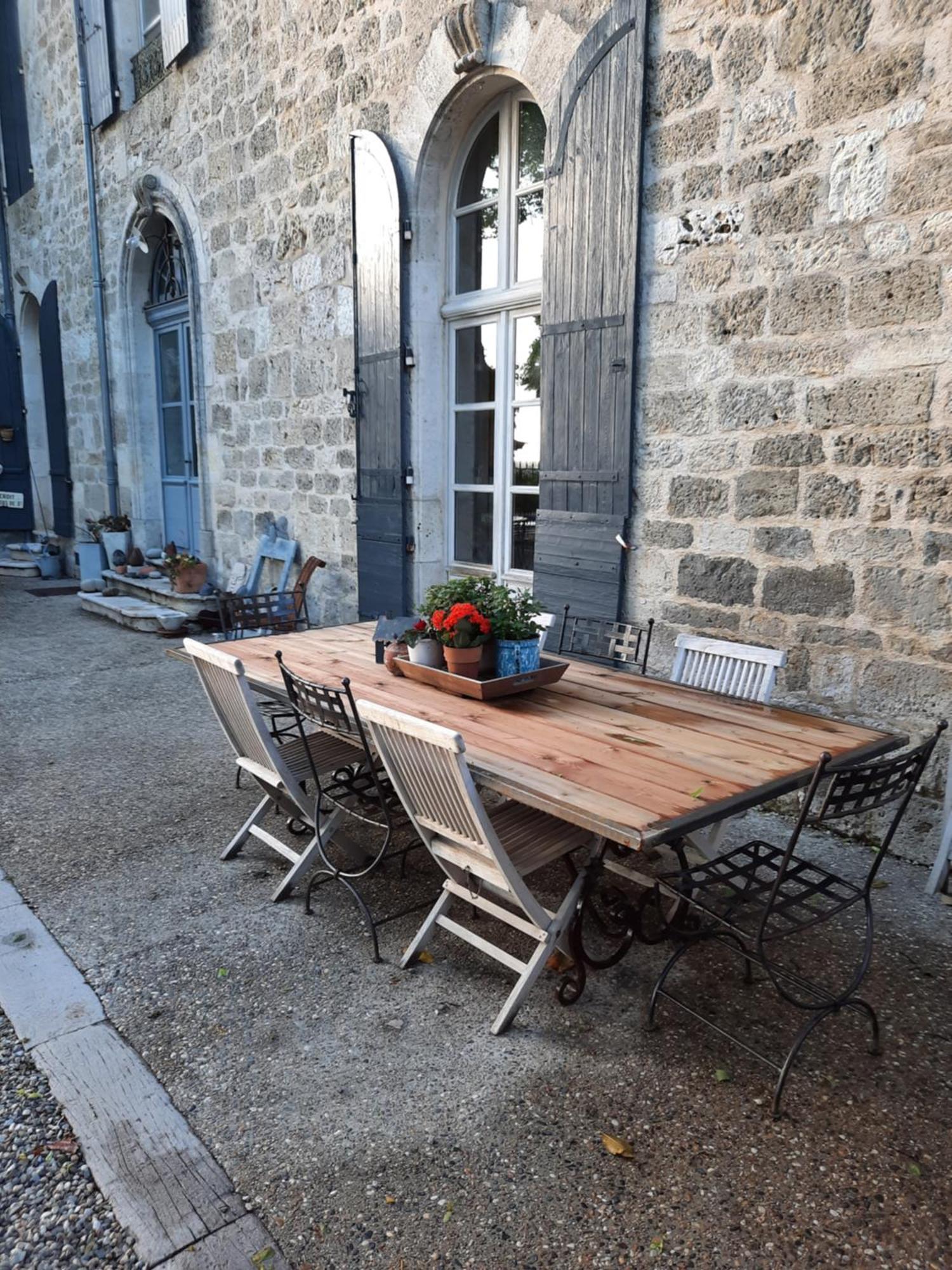 Bed and Breakfast Au Bonheur d'Alphonse Lusignan-Petit Exterior foto